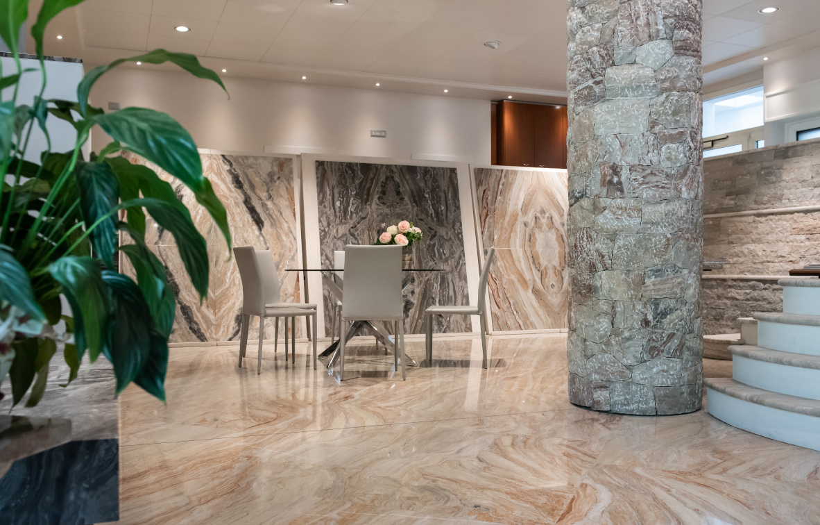 flooring and cladding Arabescato Orobico Marble