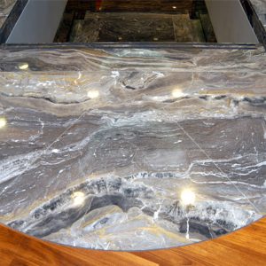 entrance floor Arabescato Orobico Marble